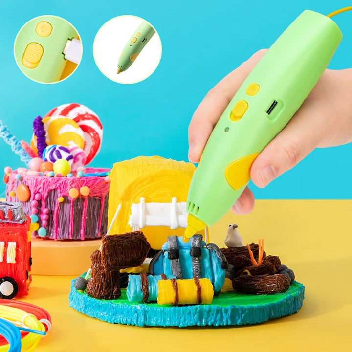 Lisslune | Rechargeable Deli 3D Printing Pen