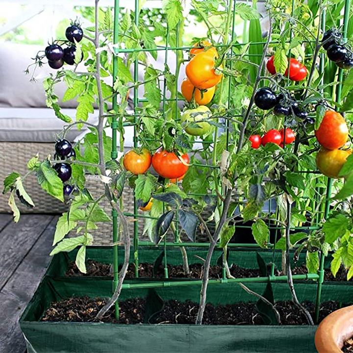 Lisslune | Planting bag with multiple compartments – Robust garden storage for plants and herbs