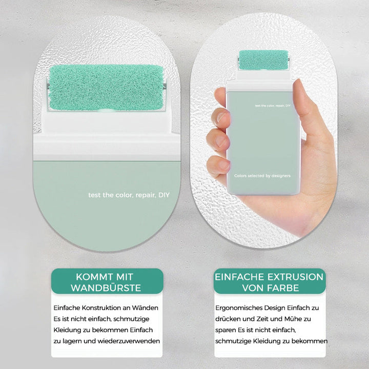 Lisslune | Wall repair roller brush with wall repair paste