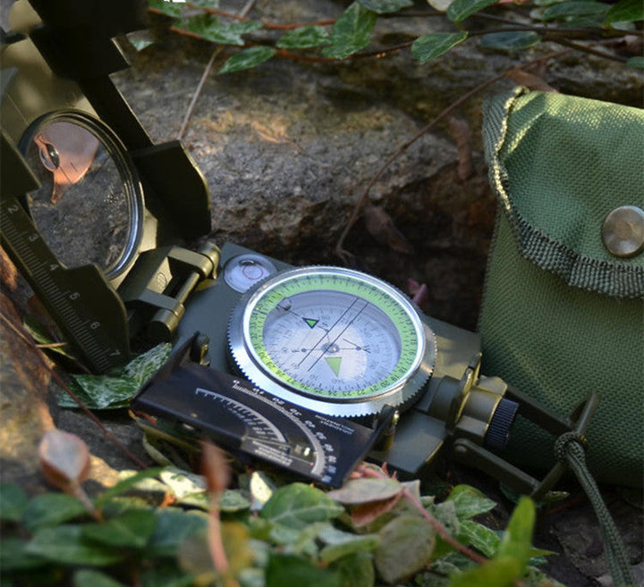 Lisslune | High-Precision Outdoor Tactical Ranging Luminous Compass
