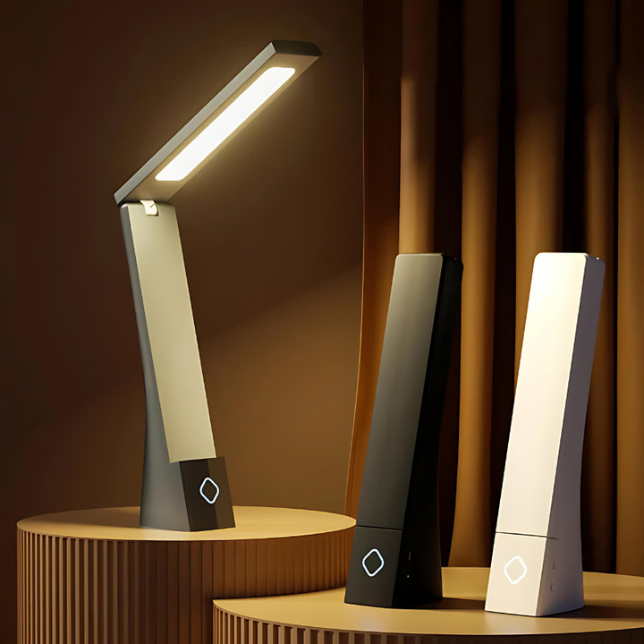 Lisslune | FoldLuxe – Foldable LED Table Lamp | Touch Control & Modern Minimalist Design