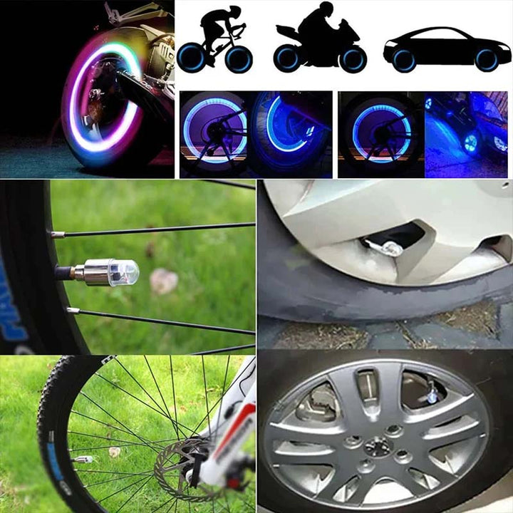 Lisslune | Tire Valve LED Caps