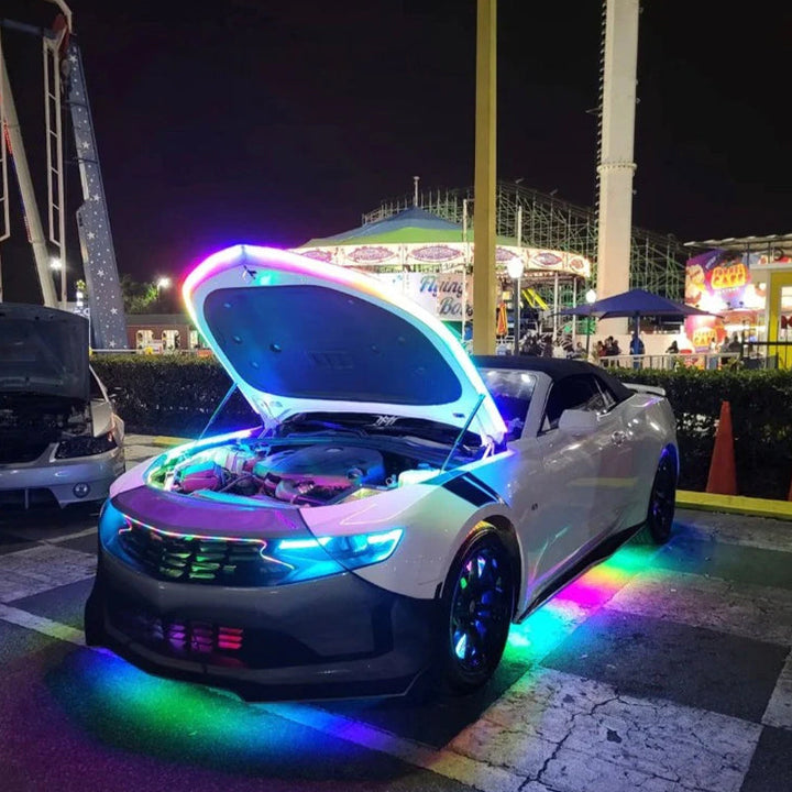 Lisslune | Car Chassis Remote Control Colorful Ambient Lights