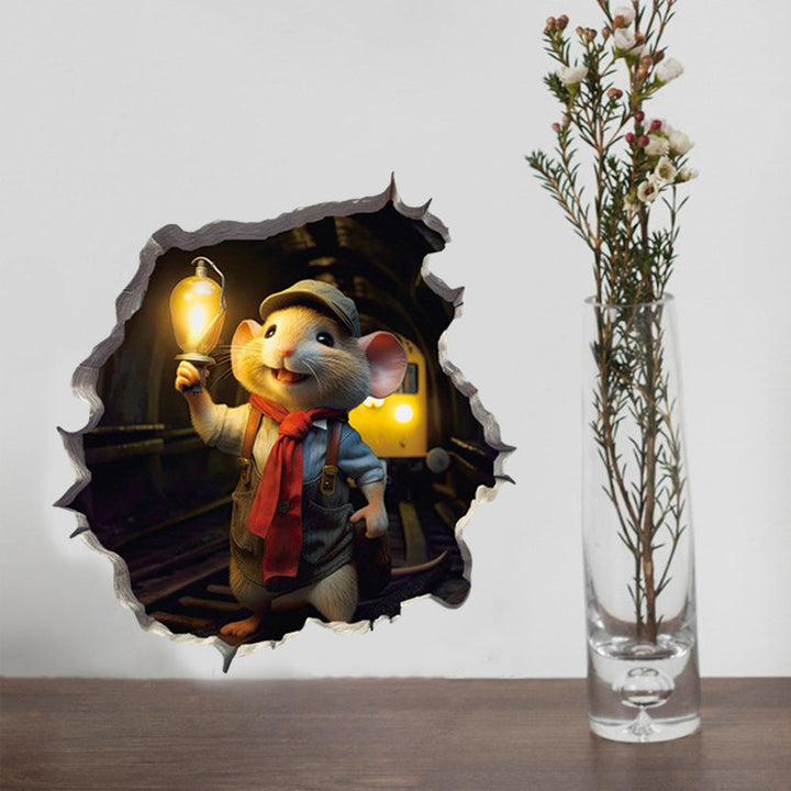 Lisslune | Wall Sticker Mouse Hole