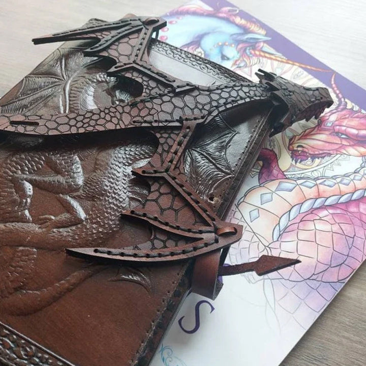 Lisslune | Leather Hand Dragon Bracelet