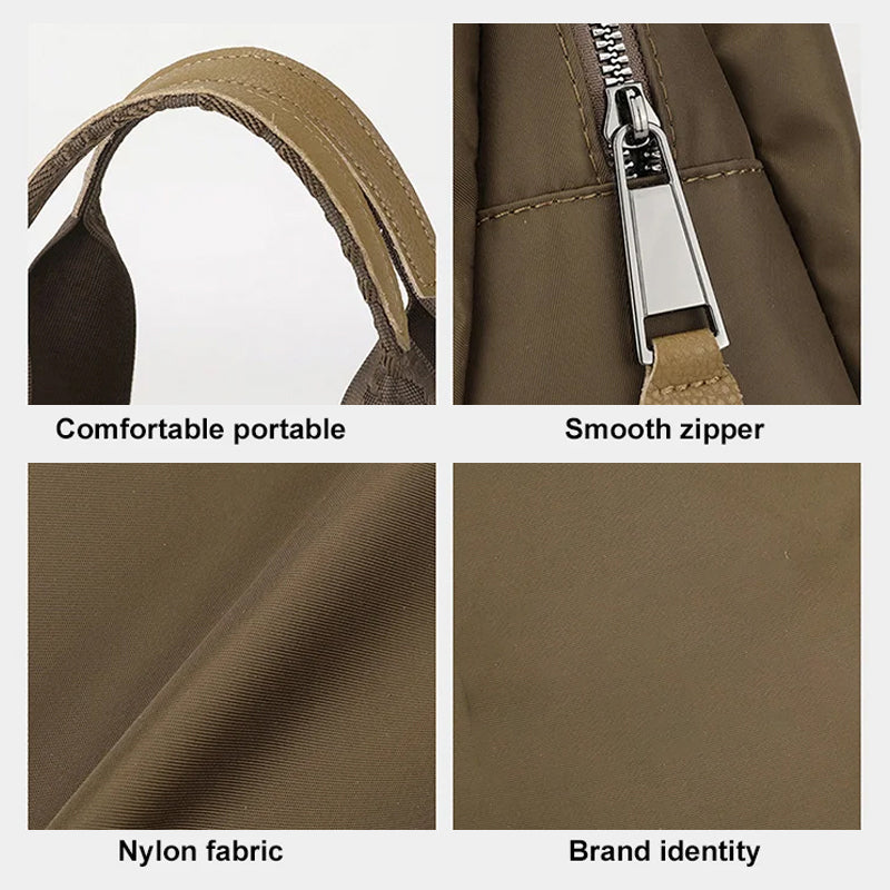 Lisslune | Large Capacity Nylon Shoulder Bag