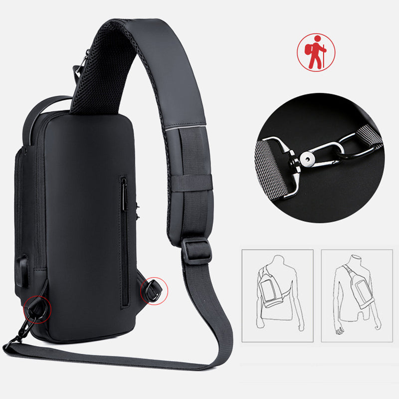 Skorter | Theft-proof shoulder bag with USB charging port
