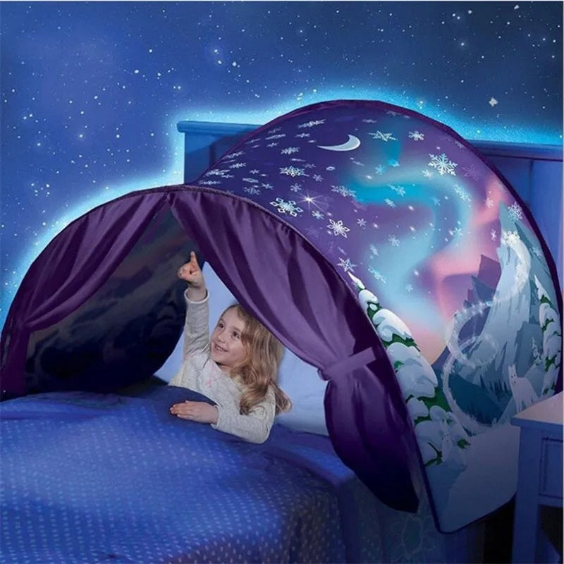 Lisslune | WonderTent Sleep Tent for Children – Magical Bed Tent with Themes