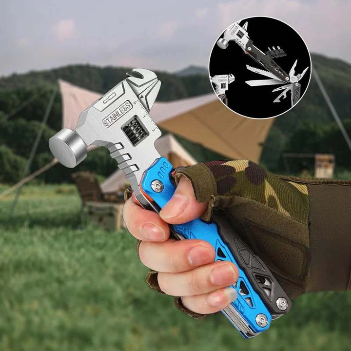 Skorter | Multifunctional Stainless Steel Folding Body Ball Hammer