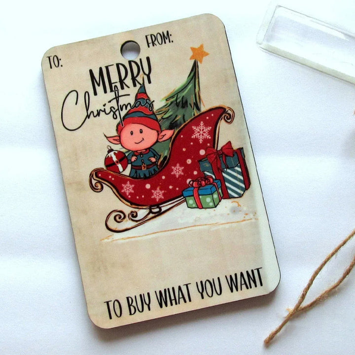 Lisslune | Santa Christmas money holder