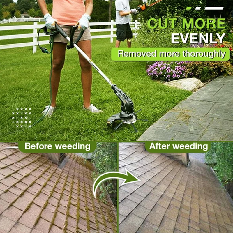 Lisslune | Steel cable lawn trimmer head, 3/6 head lawn trimmer cutting head