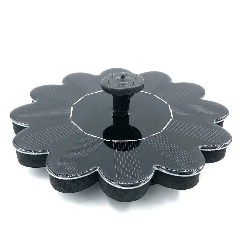 Lisslune | Solar-powered fountain for the garden – Flower design water feature for ponds and pools