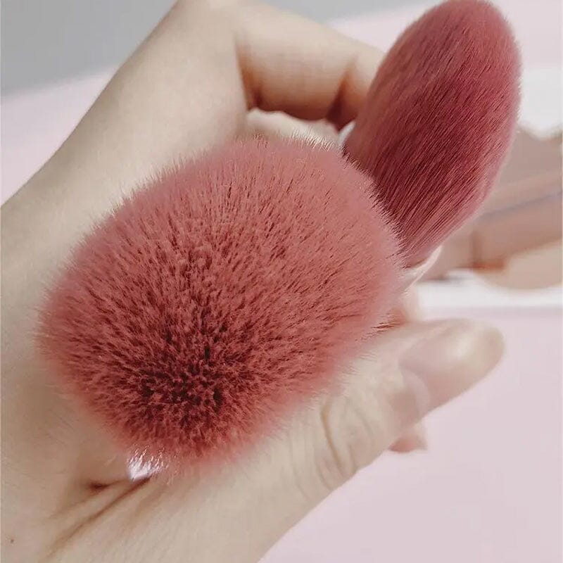 Lisslune | Portable Makeup Brush with Mirror