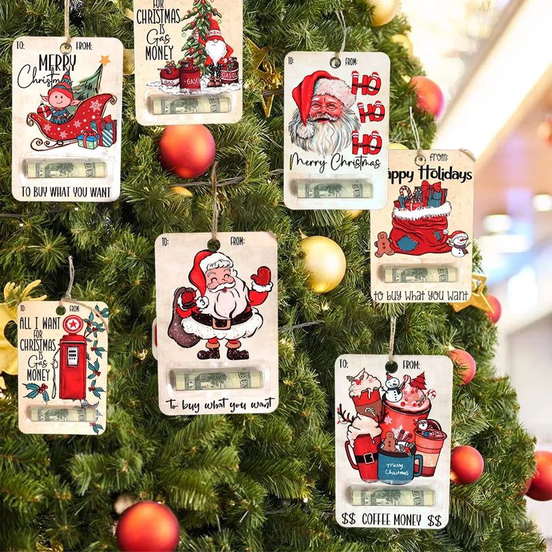 Lisslune | Santa Christmas money holder