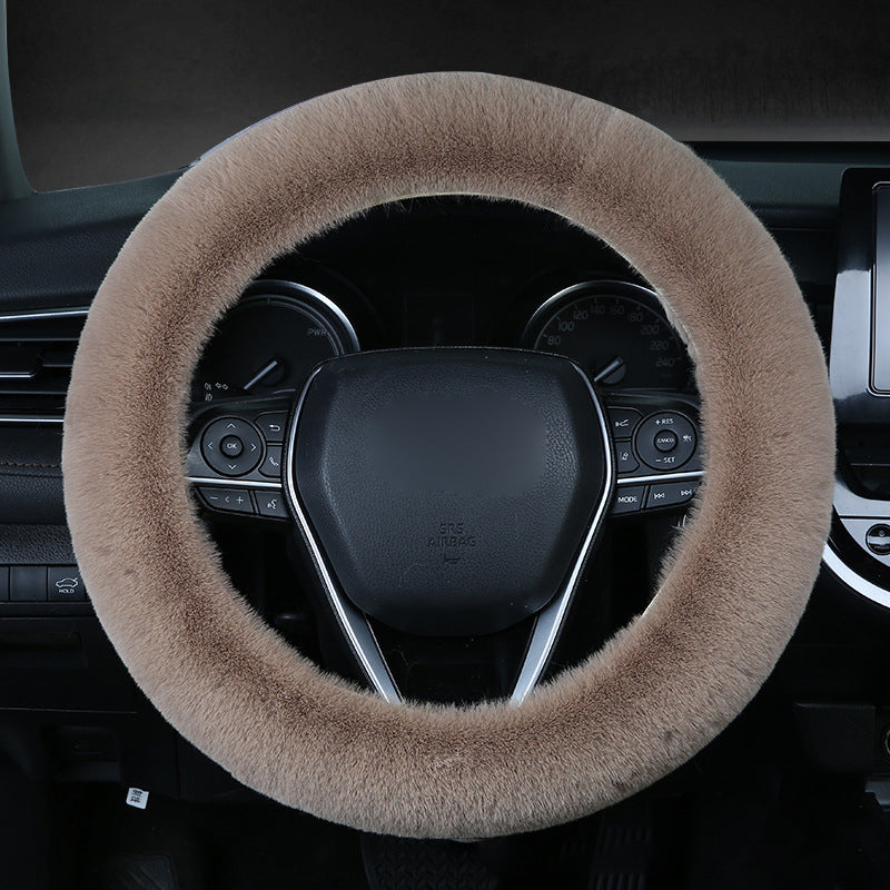 Lisslune | Universal Plush Steering Wheel Cover