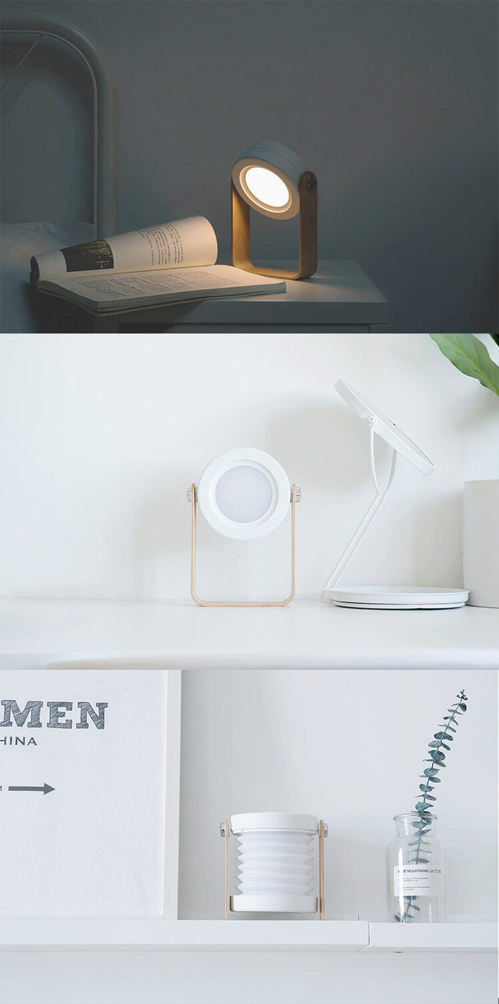 Lisslune | Lantern lamp night light creative foldable portable LED table lamp