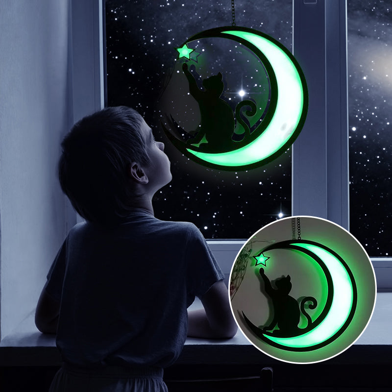 Lisslune | MoonlitWhiskers – Magical LED lights for cats and crescent moon