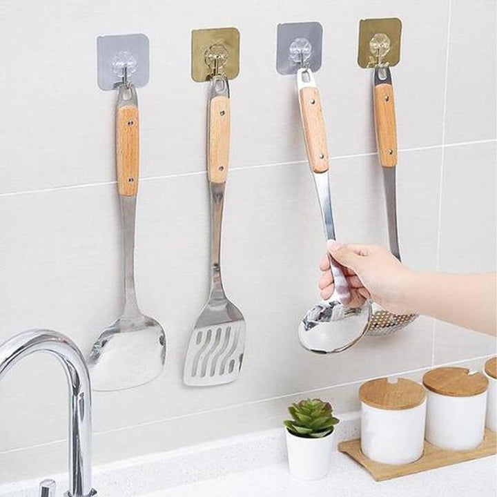 Lisslune | Seamless Universal Adhesive Hooks (10 Pieces)