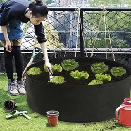 Lisslune | Round Plant Growth Bag – Garden Container for Easy Plant Growth