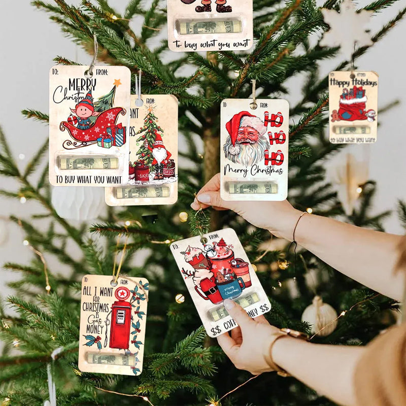 Lisslune | Santa Christmas money holder