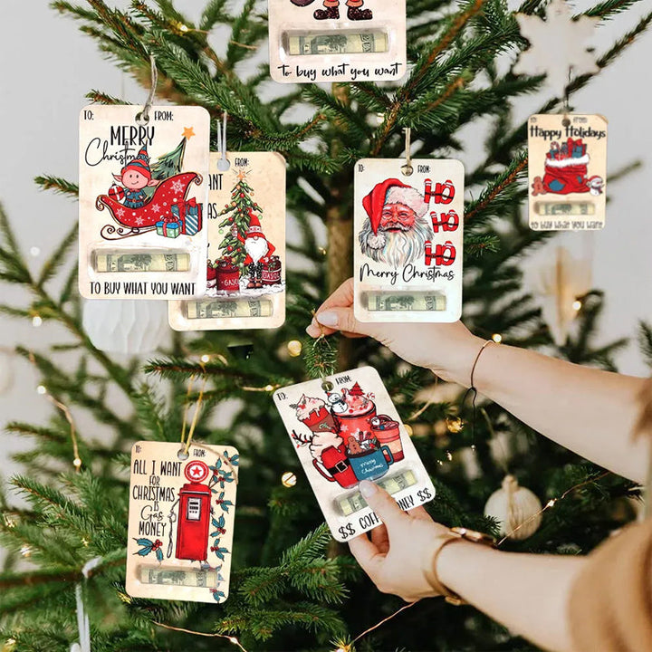 Lisslune | Santa Christmas money holder