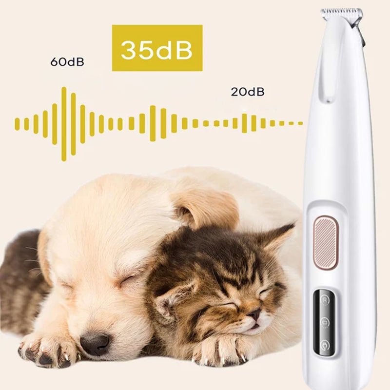 Lisslune | Pet Hair Clipper with LED Light
