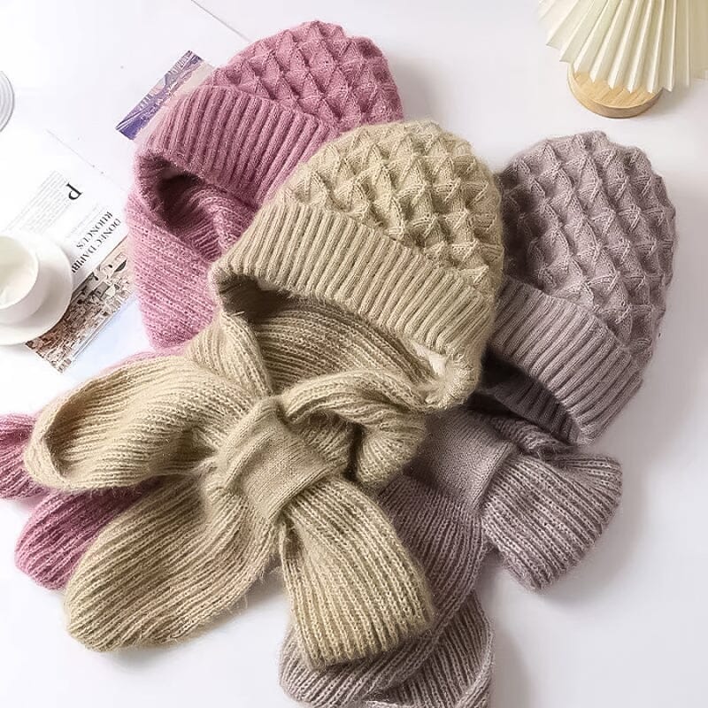 Lisslune | Integrated Hearing Protection Windproof Hat Scarf