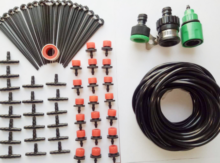 Lisslune | Automatic drip irrigation system for plants – Complete set for garden and balcony