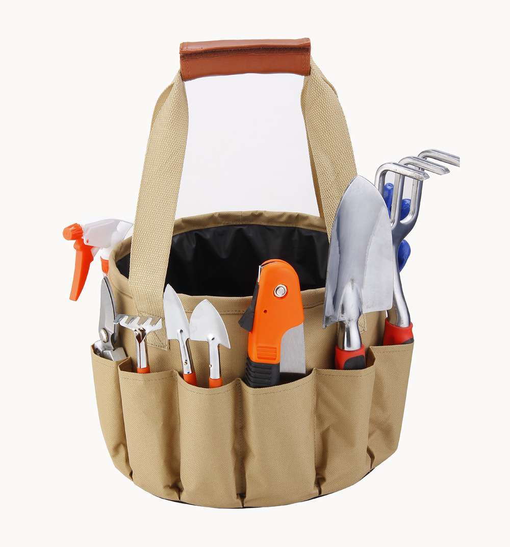 Lisslune | Garden Tool Set with Carrying Bag – 10-piece Set for Garden Care