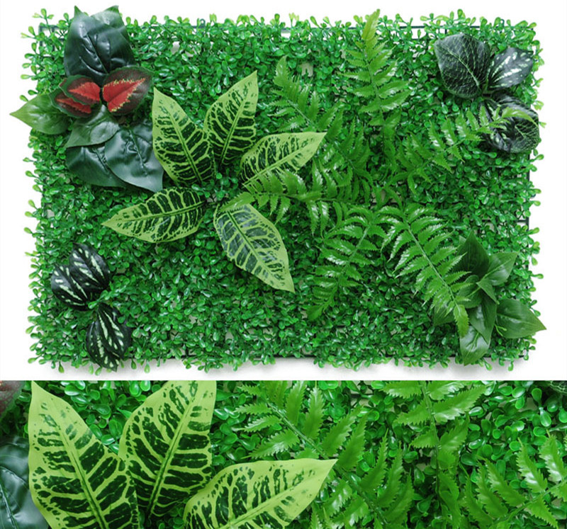 Lisslune | Artificial Plant Mat – Green Wall Decoration for Creative Backgrounds