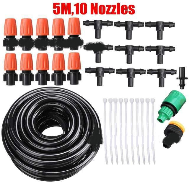 Lisslune | Automatic Irrigation System Set – Drip Irrigation for Garden Plants