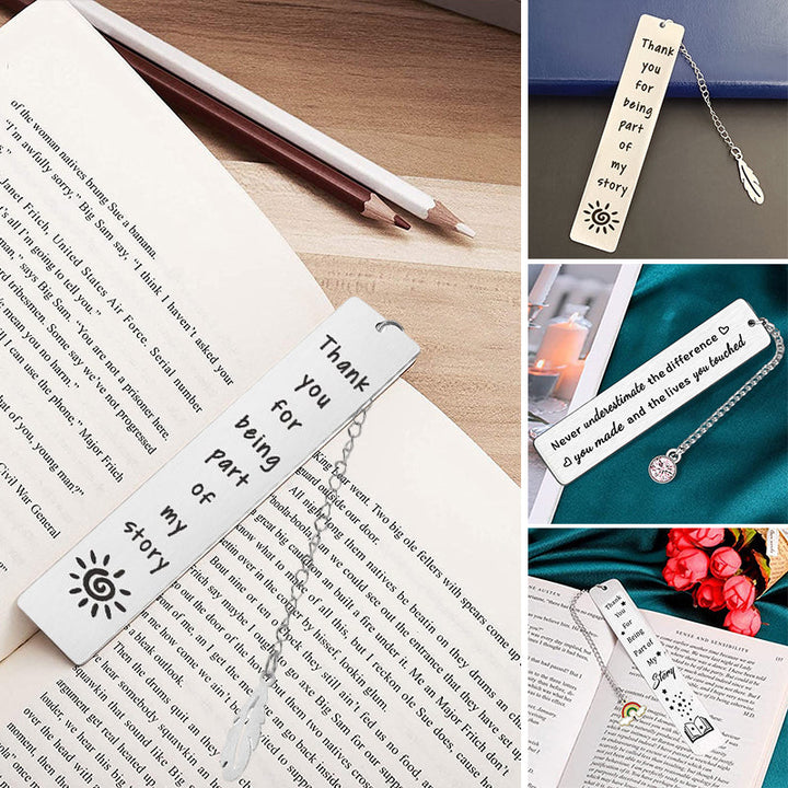 Lisslune | Longer Stainless Steel Bookmark