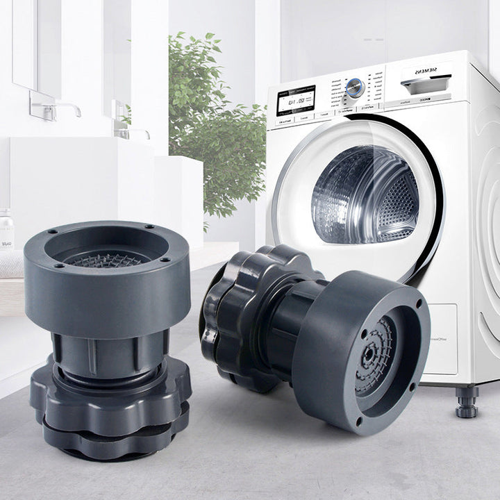 Lisslune | 4 pieces height-adjustable washing machine stand