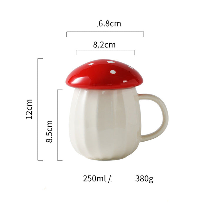 Lisslune | Creative Ceramic Mushroom Mug
