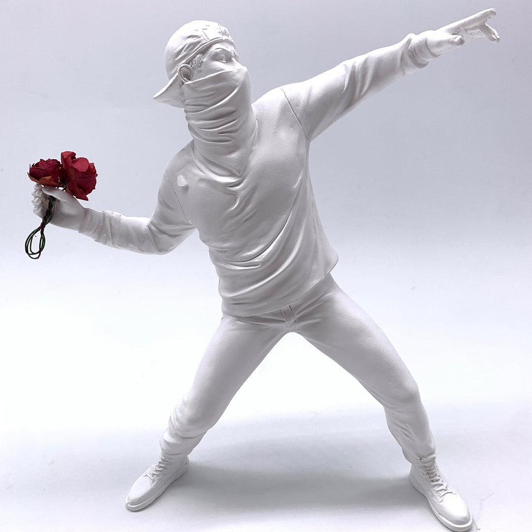 Lisslune | Banksy Flower Rioter