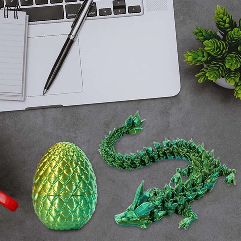 Lisslune | Gemstone Dragon Egg Ornaments
