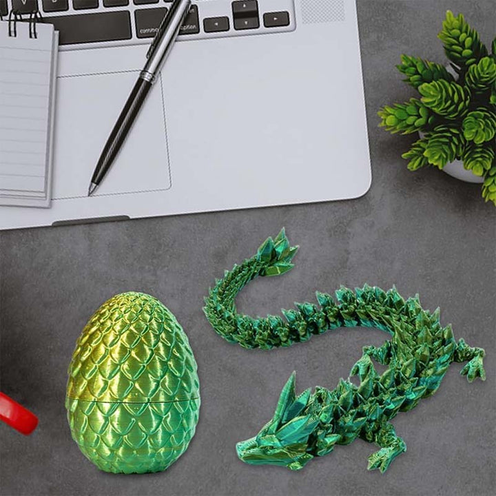 Lisslune | Gemstone Dragon Egg Ornaments