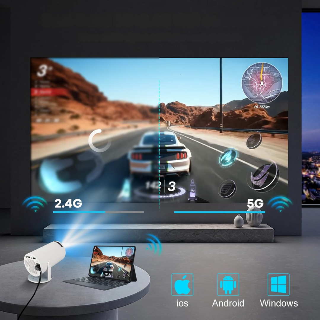 Lisslune | Ultra-HD 4K Smart Projector
