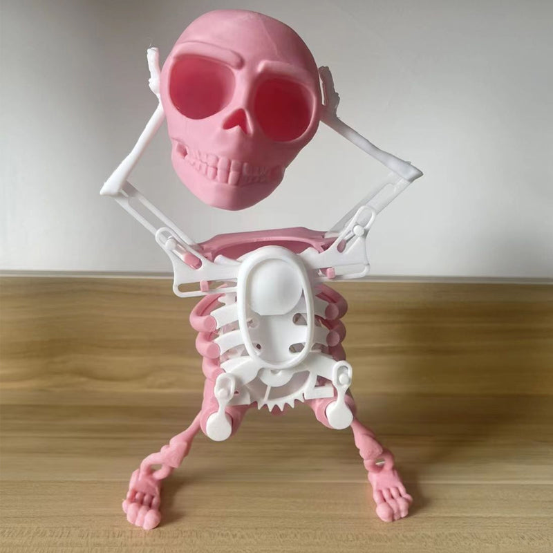 Lisslune | Dancing and swinging 3D skull toy
