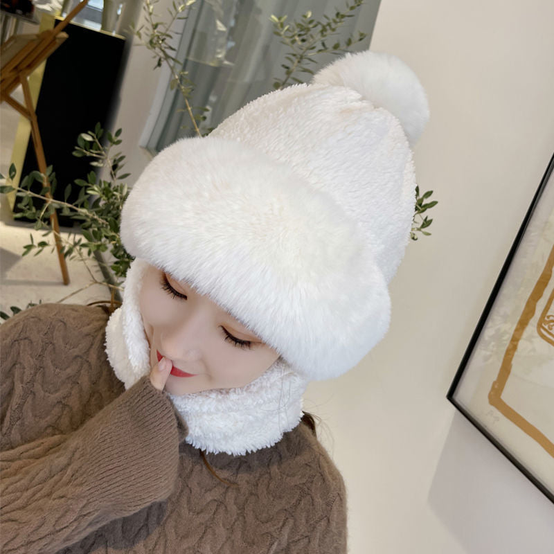 Lisslune | Mask scarf unique piece hat