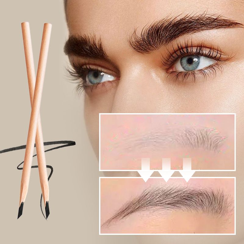 Lisslune | Waterproof Eyebrow Pencil Made of Wood