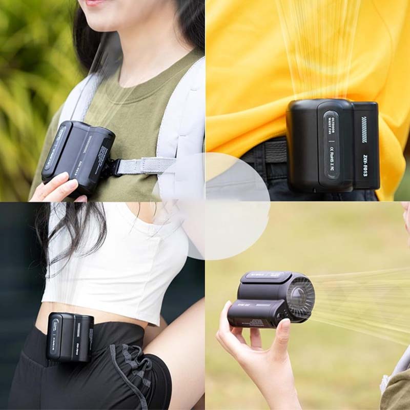 Lisslune | Portable Waist Clip Fan