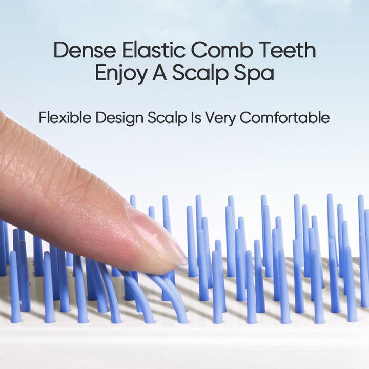 Lisslune | Self-cleaning anti-static massage comb