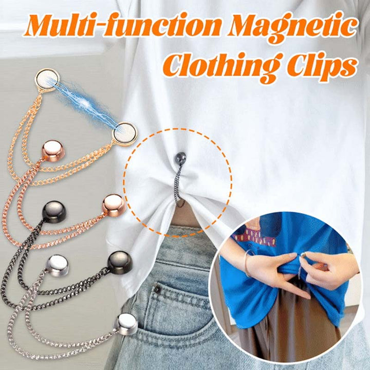 Lisslune | Multi-purpose Magnetic Clothing Clips