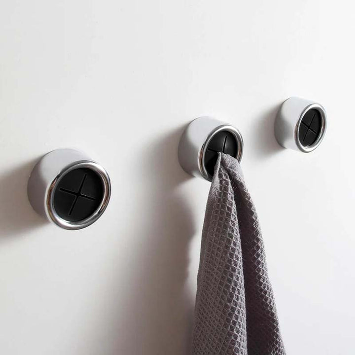 Lisslune | Round self-adhesive towel hooks for the kitchen