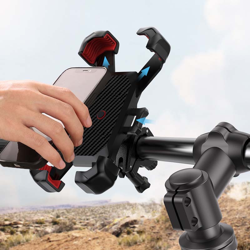 Lisslune | Universal Bike Phone Holder with 360° View