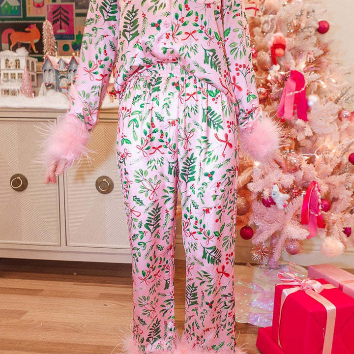 Lisslune | Printed Pajama Parent-Child Set