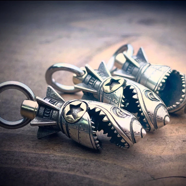 Lisslune | Shark Rocket Bomb Keychain