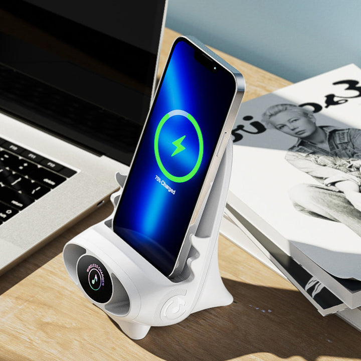 Lisslune | Mini Chair Wireless Fast Charger Multifunctional Phone Holder