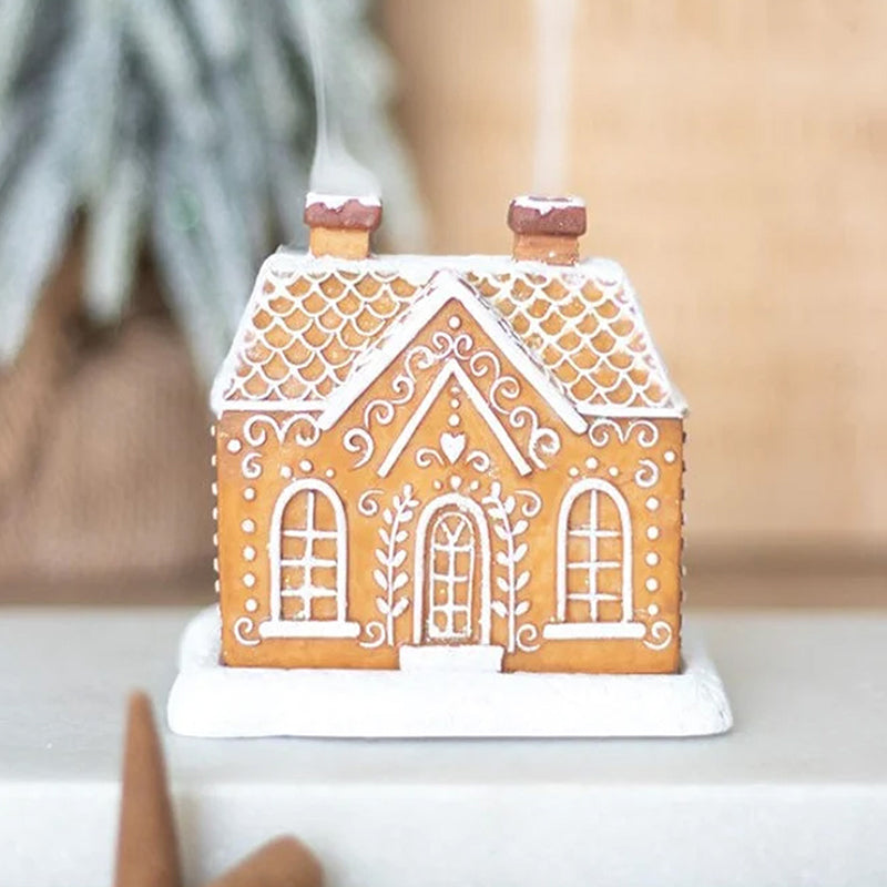 Lisslune | Gingerbread House Incense Holder